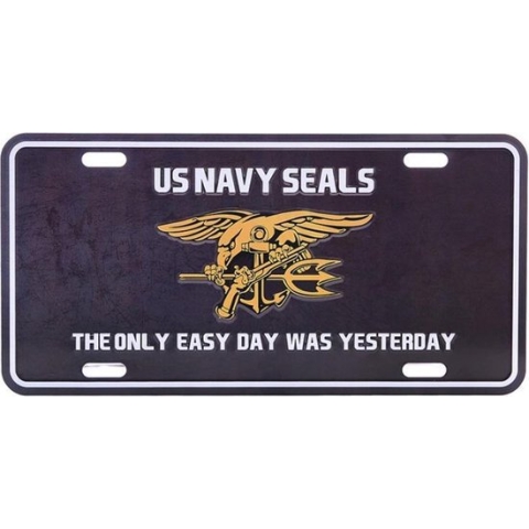Amerikaans nummerbord - US Navy Seals