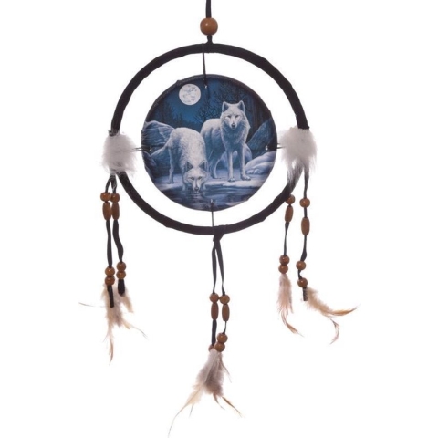 Dromenvanger wolf 16cm Lisa Parker - Warriors of winter wolf