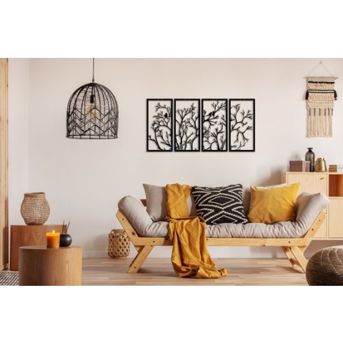 Prachtige grote boom wanddecoratie met 3D effect!