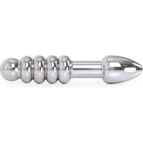 Rounded Double-ended Steel Dildo | Kiotos Steel