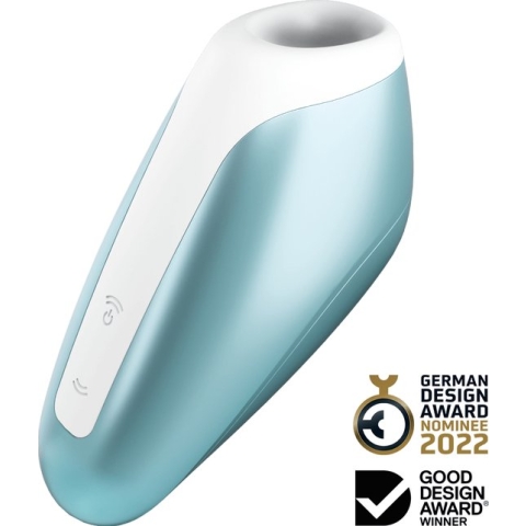 Satisfyer Love Breeze Luchtdrukvibrator - Ice Blue