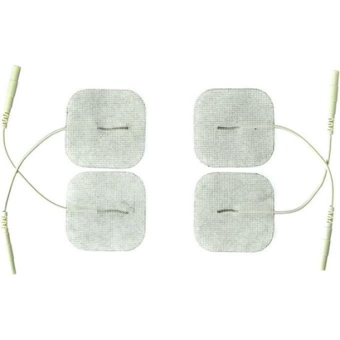 Rimba Electro Play Rimba Electro Sex Plak Electrodes - 4 stuks