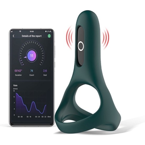 Magic Motion - Rise Smart Wearable Cockring Green