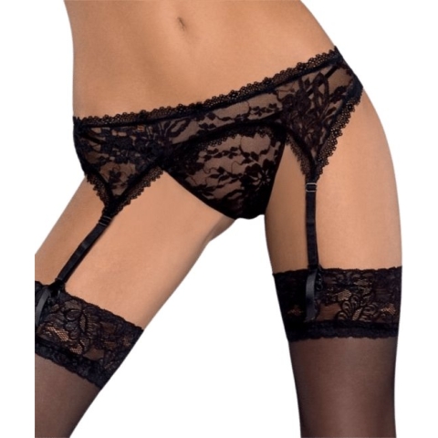 Obsessive - Catia Garter Belt & String S/M