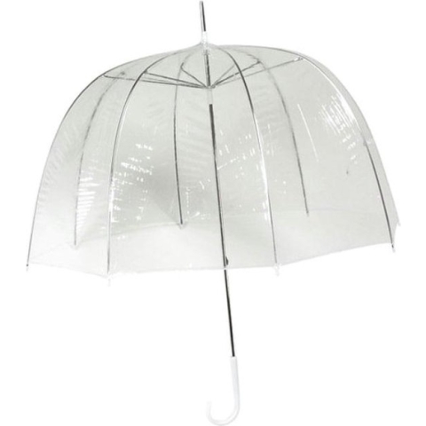 Impliva Koepelparaplu - 75cm diameter - Transparant