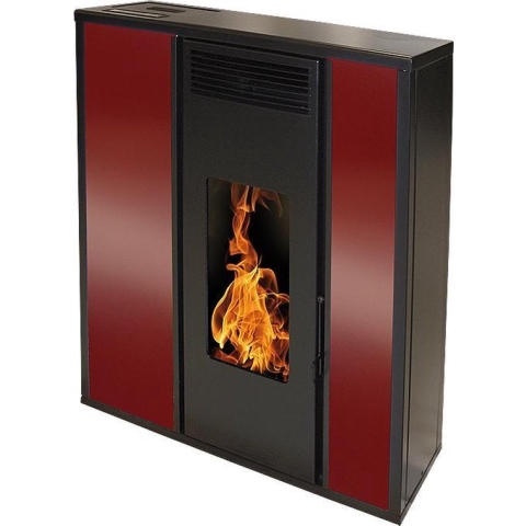 Tessa 10 kW pelletkachel - Bordeaux