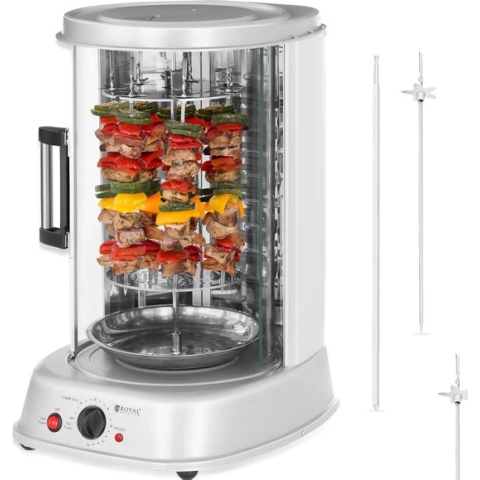 Royal Catering Verticale grill- 3-in-1 - 1.800 W - 31 L