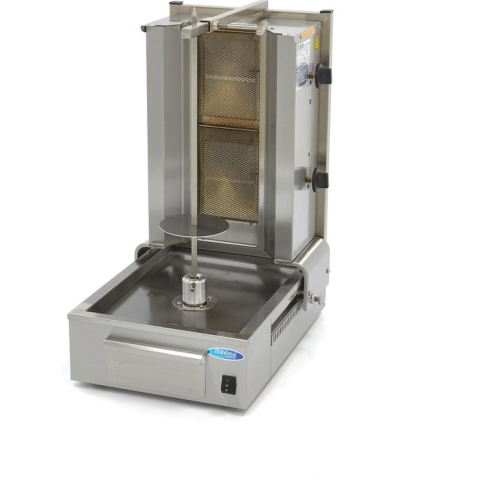 Shoarma Grill - 2 Branders - 20 Kg Vlees - Gas