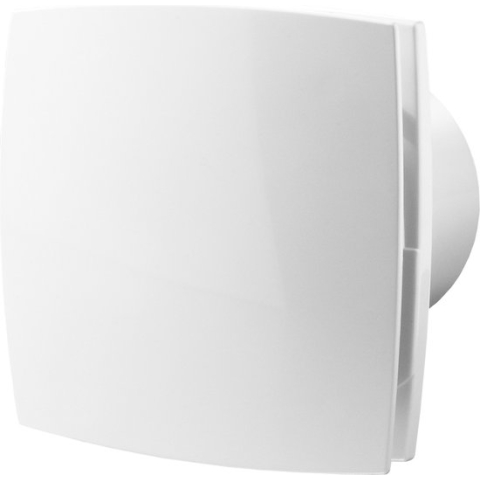 Badkamerventilator Ø 100mm - vochtsensor - timer - zeer stil