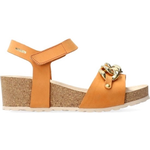 Mephisto Vitaly - dames sandaal - oranje - maat 36 (EU) 3.5 (UK)