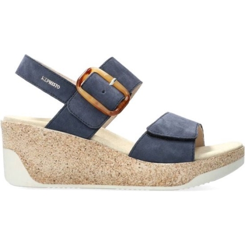Mephisto Giulia - dames sandaal - blauw - maat 42 (EU) 8 (UK)