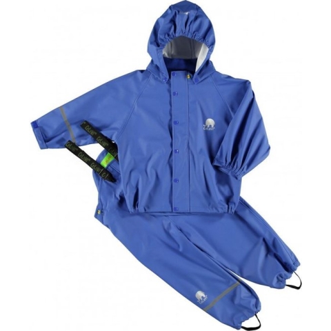CeLaVi - Basic regenpak voor kinderen - Oceaanblauw - maat 100 (98-104cm)