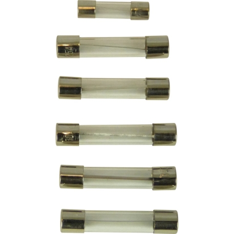 Glaszekering assortiment 6-stuks