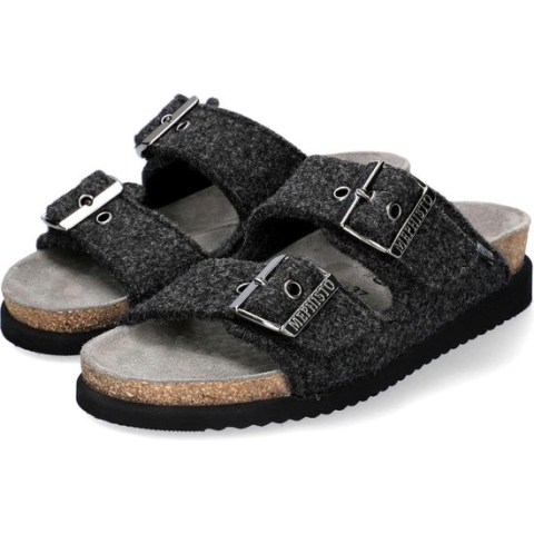 Mephisto Hester - dames sandaal - zwart - maat 35 (EU) 2.5 (UK)
