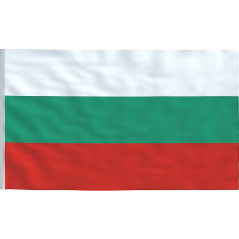 vidaXL-Vlag-Bulgarije-90x150-cm
