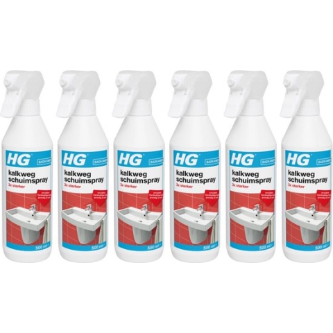 HG Kalkweg schuimspray 3x sterker 6 x 500 ml