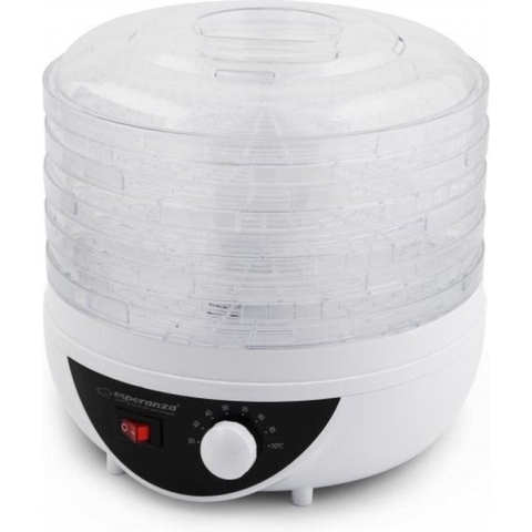 Esperanza Voedseldroger - Transparant - Wit - 250 W Esperanza - EKD002