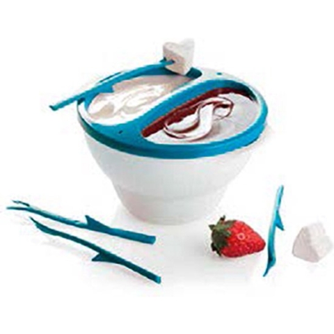 Tupperware chocoladefondue