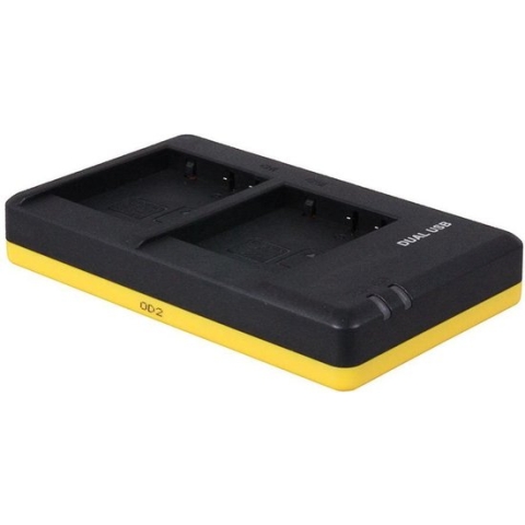 Huismerk Duo oplader voor 2 camera accu's Panasonic DMW-BLG10