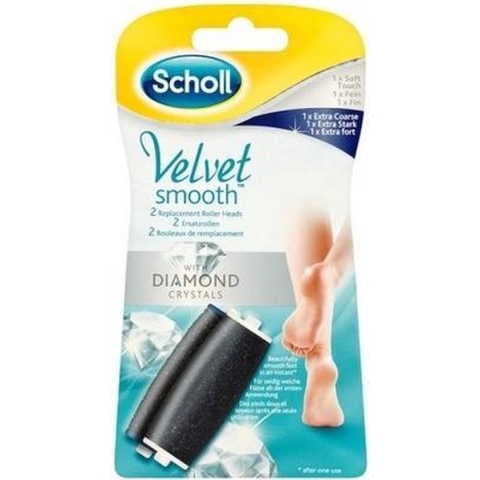 Scholl Velvet Smooth Express Pedi - 2 Verwisselbare Rollers