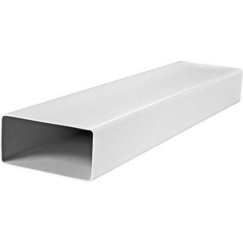 Vlakkanaal 110x54mm luchtkanaal 100 cm