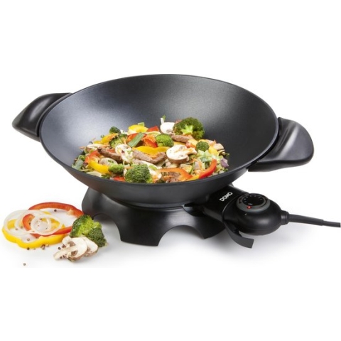 Domo DO8708W - Elektrische wok - Ø35,5 cm - 5L