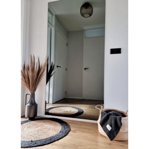 Spiegel - Zonder Lijst - Verzilverd - 140 X 60 cm - Dikte: 4 mm - Incl. Spiegellijm