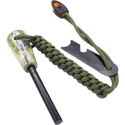 Firesteel Bushcraft - Green Stone
