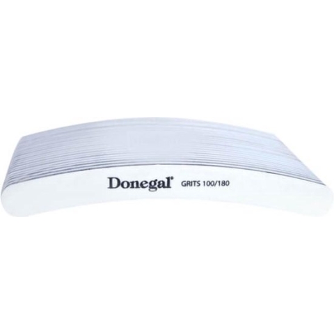 Donegal Professionele Nagelvijl Grit 100/180 - Set a 24 stuks Banaan - 2078