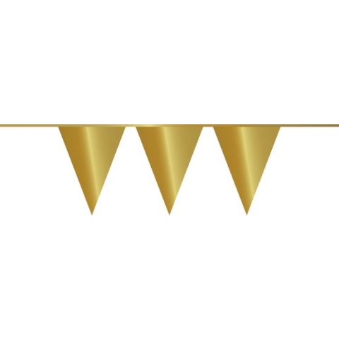 Vlaggenlijn Metallic Goud (10M)