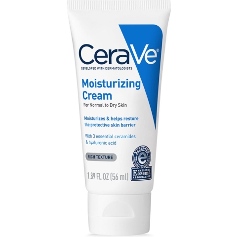 CeraVe - Moisturizing Cream - Body and Face Moisturizer - Dry Skin Travel Size - 56ml