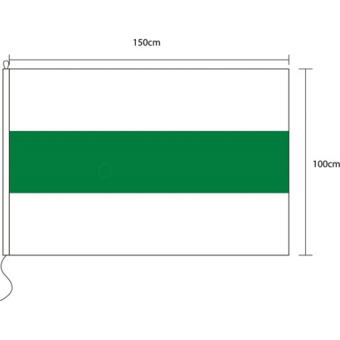 Vlag van gemeente Groningen 100x 150cm