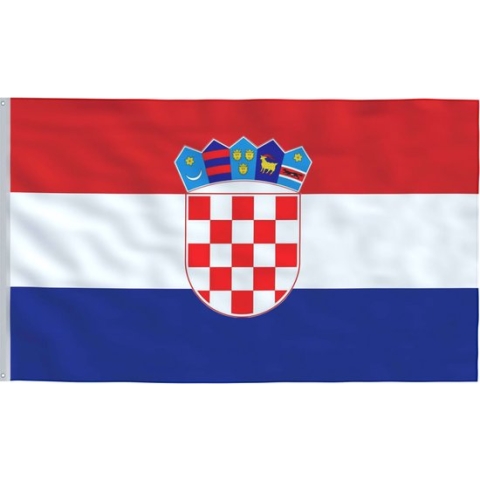 vidaXL-Vlag-Kroatië-90x150-cm
