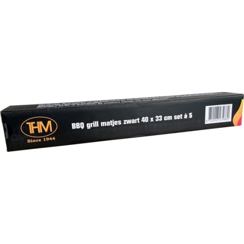 BBQ grill matjes 40 x 33 cm set à 5