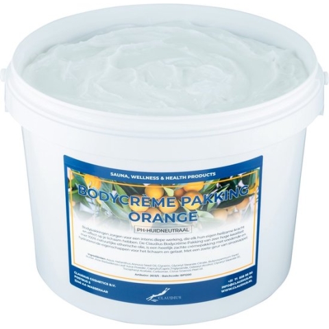 Bodycrème Pakking Orange 2,5 liter