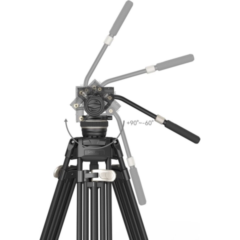 SmallRig 3989 FreeBlazer Heavy-Duty Carbon Fiber Tripod Kit