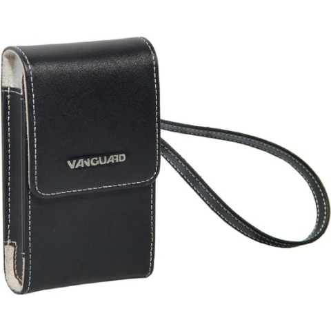 Vanguard Quito 6F B - Compact Cameratas – Leer - Heuplus en Polsriempje – 6.5 x 3 x 9.5 cm