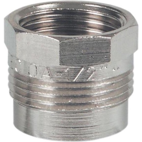Scanpart comfooraansluiting voor gasslang - Geschikt voor gasfornuis - Recht - 1/2" - NL