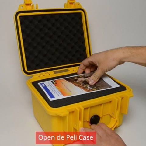 Peli 1630 Waterdichte Camerakoffer Zwart met Foam Interieur