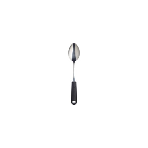 Masterclass Kooklepel 33,5 Cm Rvs/nylon Zwart/zilver