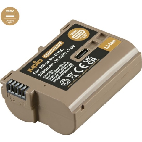 EN-EL15C *ULTRA C* (USB-C input) 2400mAh