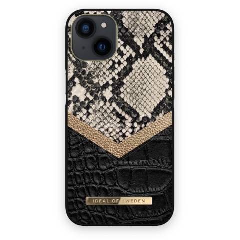 iDeal of Sweden Fashion Case Atelier iPhone 13 Midnight Python