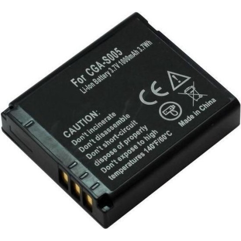 Huismerk Camera-accu CGA-S005 / CGA-S005E voor Panasonic