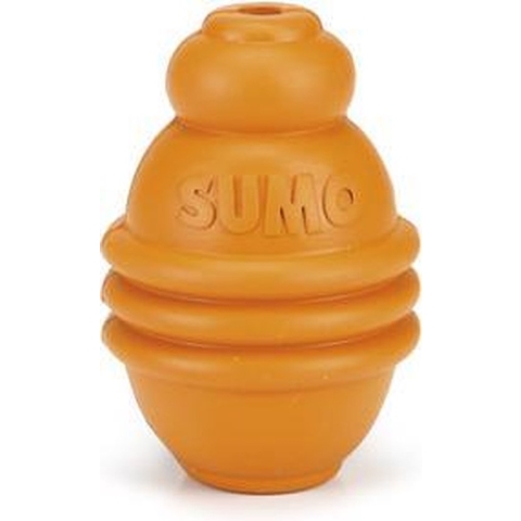 Beeztees Sumo Play - Hondenspeelgoed - Rubber - Oranje - S
