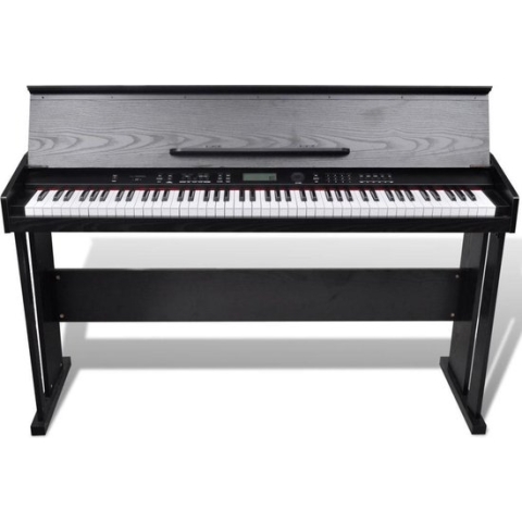 vidaXL Elektronische/Digitale piano met 88 toetsen en bladhouder
