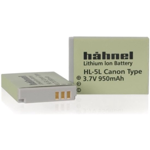 Hähnel HL-5L Li-Ion accu - Canon NB-5L