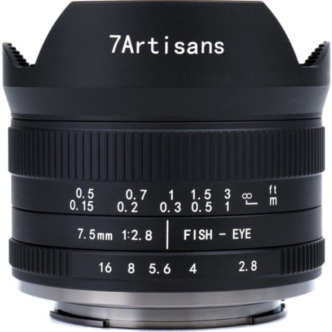 7 Artisans - Cameralens - 7.5mm F2.8 MKII APS-C voor Sony E-vatting