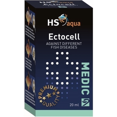 HS-aqua Ectocell - Tegen Bacteriële Infecties bij Vissen