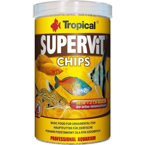 Tropical Supervit Chips 1 Liter | Aquarium Visvoer