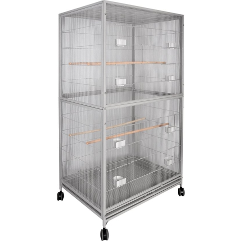 Duvoplus - Kooi - Vogel - Volière Loft Daisy 100x76x182cm - 1st